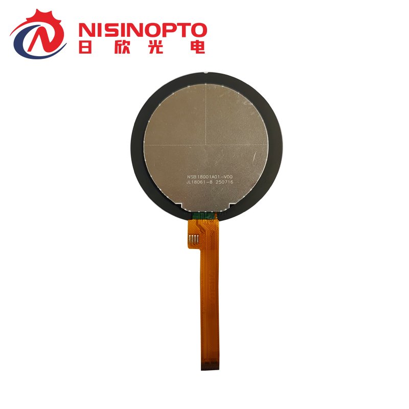 1.8寸360*360手表手环圆形串口TFT屏带板液晶总成模组工业医疗屏
